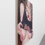 Gina Beavers, Sturtevant's Jasper Johns Lips, 2022