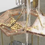Diana Al-Hadid, The Candle Clock of the Swordsman, 2017