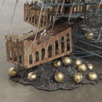 Diana Al-Hadid, The Candle Clock of the Swordsman, 2017