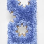 Donald Moffett, Lot 043017 (multiflora, radiant blue), 2017