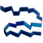 V M Fisk, Papercut Study #6, 2022