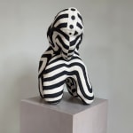 Sarah Boyts Yoder, Black and White Gesture 6, 2024