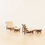 Percival Lafer, MP 97 Lounge Chair (2 units - pair), 1970-1974