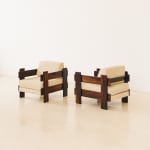 Percival Lafer, MP 97 Lounge Chair (2 units - pair), 1970-1974