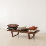 Bossa Home Collection, Pirarucu Leather Cushion , 2024