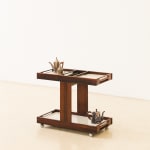 Celina Decorações, Solid Wood and Cane Chairs (8 units), 1960s
