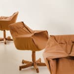Carlo Fongaro, Dinamarquesa Chairs (4 units), 1970s