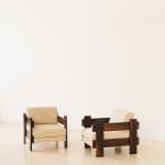 Percival Lafer, MP 97 Lounge Chair (2 units - pair), 1970-1974