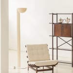 Móveis de Madeira Pailar, Slatted armchairs (2 units), 1950s