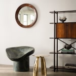 Sergio Rodrigues, Round Mirror, 1960s