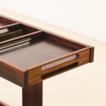 Celina Decorações, Solid Wood and Cane Chairs (8 units), 1960s