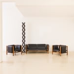 Laubisch and Hirth, Side Table (2 units), 1940s
