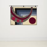 Valdivino Alves da Conceição, Tapisserie en Carré et Cercle/ Tapestry in Square and Circle, c. 1970