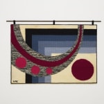 Valdivino Alves da Conceição, Tapisserie en Carré et Cercle/ Tapestry in Square and Circle, c. 1970