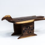 Turuza Wauja, Banc/Sculpture "gaviao" -Oiseau, 2020
