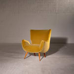 Carlo Hauner, Paire de fauteuils "Concha"/ Pair of "Concha" armchairs, c. 1950