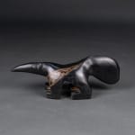 Wauja/ Turuza, Banc/Sculpture "gaviao" -Oiseau, 2020