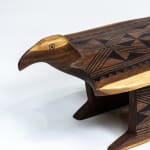 Turuza Wauja, Banc/Sculpture "gaviao" -Oiseau, 2020