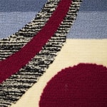 Valdivino Alves da Conceição, Tapisserie en Carré et Cercle/ Tapestry in Square and Circle, c. 1970