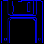 Spøgelsesmaskinen, Insert Disk - Blue, 2023