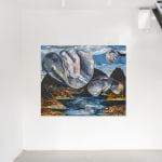 Ken Taylor Reynaga, Atardecer, 2022, shown by Brigade Galler.