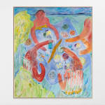 Coline Marotta, Keeping Mistakes and the Fear of Painting, 2022, Shown at Brigade Gallery.