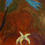 Coline Marotta, The birdwatcher, thinking about D. Medalla, Brigade Gallery