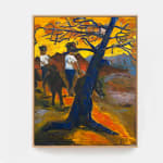 Ken Taylor Reynaga, El Karma, oil painting, Brigade Gallery