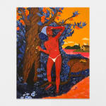 Andrea Villalón, Honey Thief is Apples Old, 2023, Shown at Brigade Gallery.