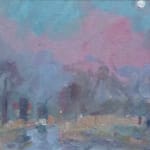 Andrew Farmer ROI, Nocturne in pink