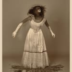 Heather Agyepong, Wish You Were Here triptych (8.1. Le Cake-Walk: Anna Mae), 2020