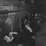 Bill Brandt, London, Air Raid Shelters, East End Underground Station, 1940, 1940