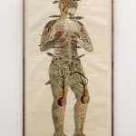 Framed print with human figure by Alexi Marshall