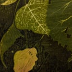 Leaf detail in print by Alexi Marshall