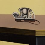 Detail of object in a painting by Alan Stanners