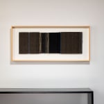 Chiyoko Tanaka, Permeated Black-Three Squares, 1990
