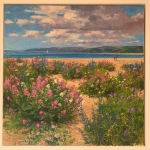 Andrew Miller, Windy Walk, Burgh Island