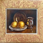 Ruth Bowyer, Yellow Bowl with Cherries