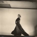 Francesca Woodman, Self-Portrait with Fur Hat, Knit Scarf, and Mary Jane Shoe, 1976-1977