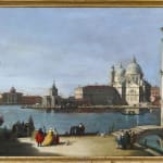 Bernardo Canal, Piazza San Marco e Veduta della Basilica della Salute e Punta della Dogana (o La Salute dal Ponte...