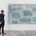 Louise Fishman, WHITE CLOUDS, BLUE MOUNTAINS, 1996