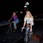 Lukas Wassmann, Artists on their bicycles, New York 2010, 2010