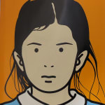 Julian Opie, This is Monique (flocking no. 53), 2004