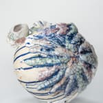 Kodai Ujiie, Hybrid of Ofuke and White Glaze Lacquer Large Jar Twins Celadon Bowl, 2024