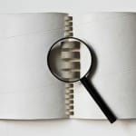 Ricky Swallow, Binder with Magnifying Glass, 2011