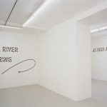 Lawrence Weiner, ABOVE ABOVE THE MOONLIGHT, 2013