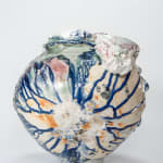 Kodai Ujiie, Hybrid of Ofuke and White Glaze Lacquer Large Jar Twins Celadon Bowl, 2024
