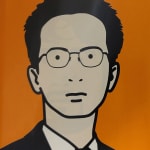 Julian Opie, This is Monique (flocking no. 53), 2004