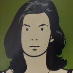 Julian Opie, This is Monique (flocking no. 53), 2004