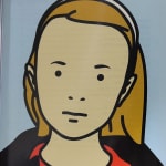 Julian Opie, This is Monique (flocking no. 53), 2004